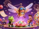 Engage in ty le keo nha cai strategies with vibrant dynamic scenes of casino elements and characters.