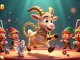 Experience the excitement of FIVE88 with a festive casino scene featuring Krampus and playful characters.