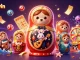 Experience Luckywin's vibrant casino atmosphere with dynamic prizes and engaging characters.
