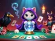 Experience thrilling gaming with MM88's vibrant casino scene featuring mystic characters and poker elements.