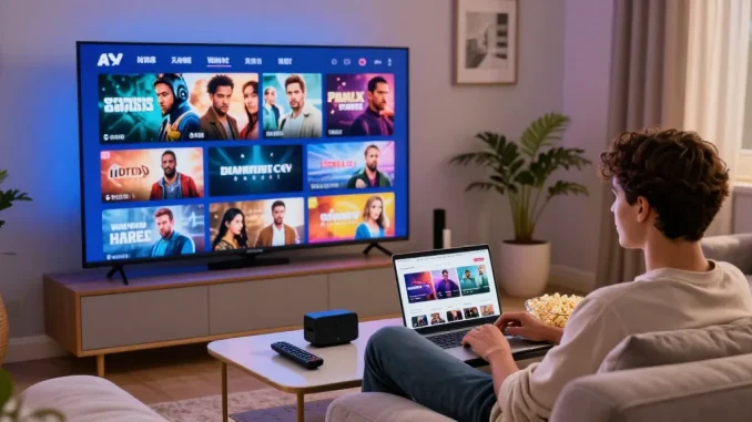 Enjoy adult entertainment at home with quality content from https://av66th.com/ in a modern living room