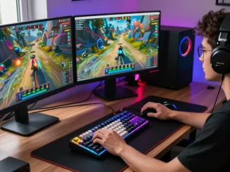 Custom 65 percent keyboard enhances gaming experience with RGB lighting and personalized keycaps