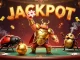 Experience thrilling gameplay at ao88az with a victory pose from our hero beetle in a vibrant casino setting!