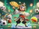 Experience the thrill of VIN88 sports betting with a vibrant illustration of action-packed gameplay.
